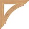 Ekena Millwork Thorton Traditional Smooth Bracket, Western Red Cedar, 3 1/2"W x 26"D x 26"H BKT04X26X26THR01SWR - alternate 4
